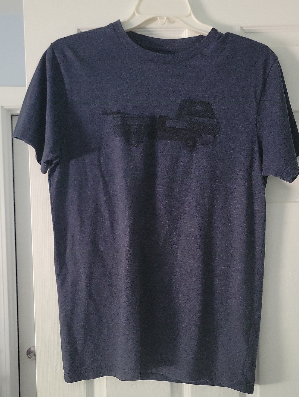 Men's Navy Graphic Tee - Classic Crew Neck - Pataagonia